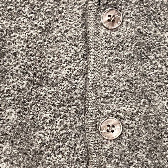 Giorgio Andre Men’s Alpaca Cardigan, Vintage, Gray, M - Picture 5 of 7
